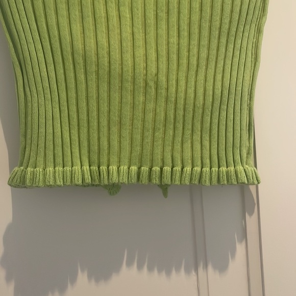 Green Ruffled Short Sleeve from Princess Polly - Picture 7 of 9